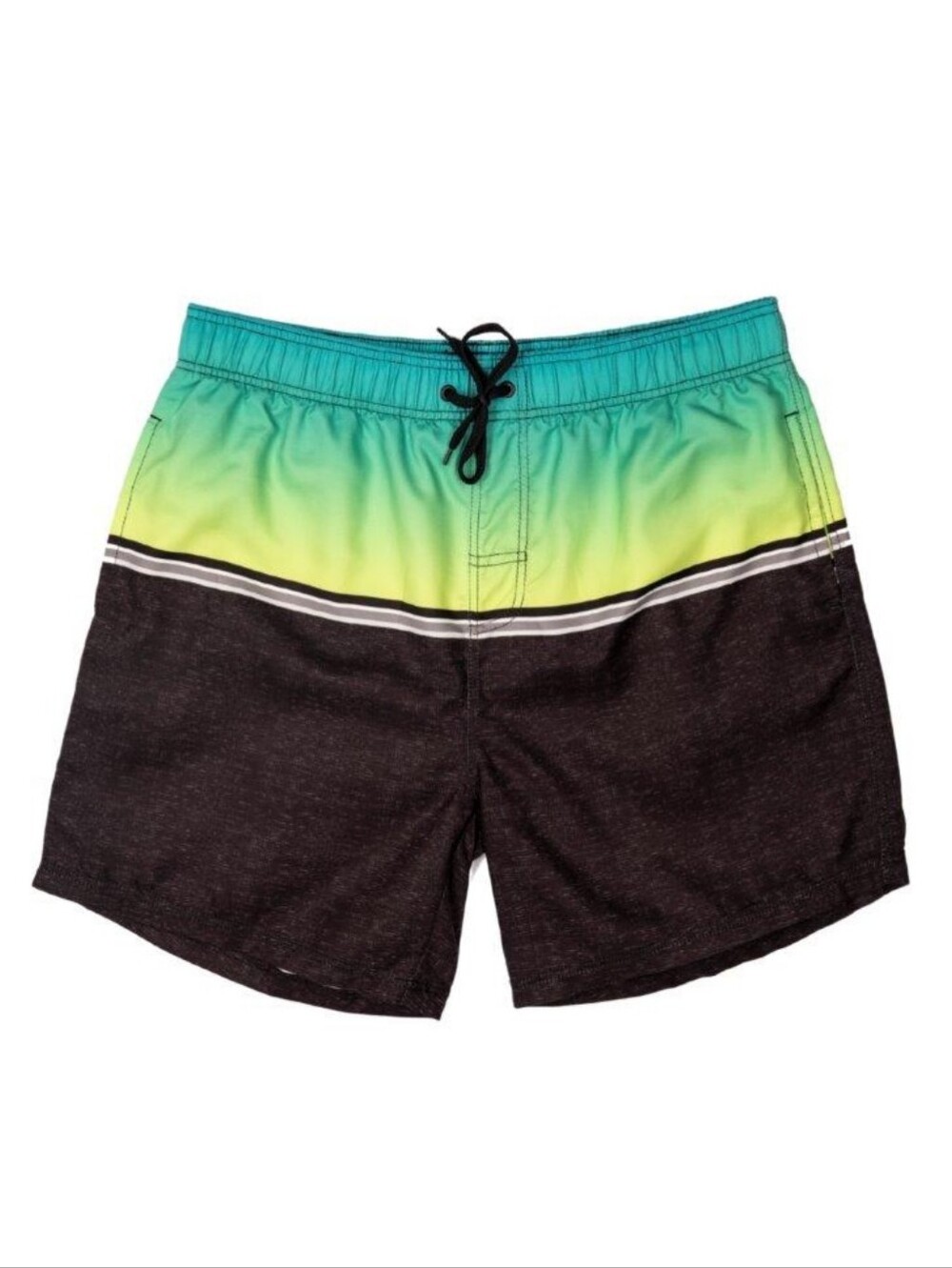 Burnside Men's XL Lime And Black Swim Trunks - New